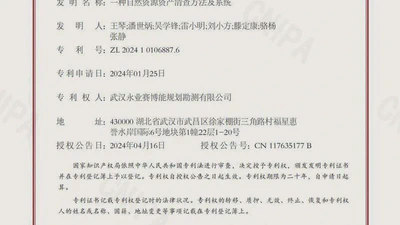 一种自然资源资产清查方法及系统 (Translation: A Method and System of Natural Resource Asset Inventory) featured image